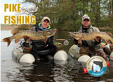 pike fishing in our private waters